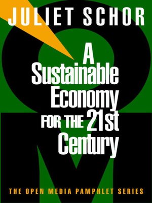cover image of A Sustainable Economy for the 21st Century